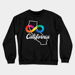 California Autism Acceptance Crewneck Sweatshirt